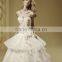 wedding dress 2016 hot sale sweetangel tulle ball gown wedding dress DM-029 princess style tiered ruffled skirt wedding dress