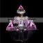 Eco-friendly new designed crystal perfume bottle wholesale