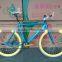 blue fixed gear bike fixed bicycle supplier single speed 700C bike fixie