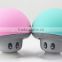 2016 Portable Mushroom Head Mini Bluetooth Handsfree Mic Suction Speaker
