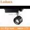 9W 15degree beam angle adjustable led track light 360degree rotateble 180 degree adjustable