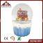 xmas house snow globe ornament for kids