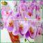 wholesale PU material artificial orchid flowers fake orchid flowers PU orchid flowers