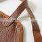 Unisex fashion high quality leather work apron canvas
