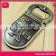 Promotional stainless steel dog tag bottle opener