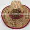China gold supplier environmental weaving paper straw cowboy hats