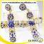 zhejiang mix colors rhinestone long large cross earring