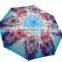Digital print heat tansparent imprint ODM auto open close high quality best folding umbrella