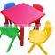 plastic table and chair for baby