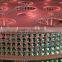 China factory acrylic material led light lazy susan dining turntable
