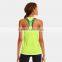 custom womens plain gym stringer tank top