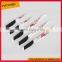 S10-5A 5pcs High quality Non-stick coating colorful kitchen knife set with PP+TPR handle