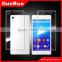 Liquid front and back tempered glass screen film/cover/shield/protector for Sony z4