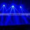 NEW!12pcs 12w 4in1 LEDs beam 360 rotation led football moving head stage lights moving head