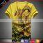 high quality customized t-shirt made hangtag100% cotton characters 3d digital print men t shirt wholesale