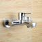 QL-0980 High Quality Brass Bathroom Mixer and Shower, Polish and Chrome Finish, Wall Mounted Mixer