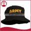 Army /Military Embroidered Pigment Dyed Bucket Hat