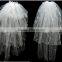 New Tulle Lace Fabric Veils Wedding Cheap Bridal Wedding Veils