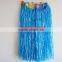 Long flowered turquoise blue hula costumes for kids