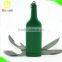 4 In 1 Bottle Shape Key Ring Multi Function Tool In Green