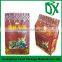 UV printing coffee bean bags with valve for 250g 500g 1kg coffee bean