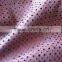 High quality punching suede fabric for garment or hometextile