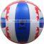 Top quality factory offciail size 5 machine stitched promotional PVC volleyball