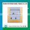 Burshed Aluminum EU standard switched socket with neon
