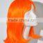 Show Girl Synthetic Orange Silk Wave Wigs N364