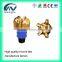 PDC drilling bit for well drilling equipment