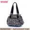 Fashion handbag cute purple baby diaper bag mama bags /mummy bag