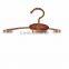 Rose Gold Metal Embossed Logo Hangers Bikini With Clips