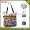 2016 Top Selling Custom Woman Cartoon Gift Foldable Shopping Bag