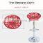 Cheap metal round colorful bar stools for sale