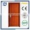 Baodu interior position swing open style building door design solid wooden door