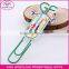 3D soft PVC butterfly shaped paper clip bookmark