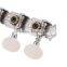 Machines Tuners Pegs Tuning Key with White Pearl Plastic Knobs 4L+4R for Mandolin