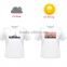 Factory Customised Printed Cotton Men's UV Thermochromic T Shirt
