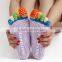 Colorful Toe Socks Five Fingers Cotton Socks Women Yoga Socks 6 Colors