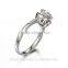hot sale latest synthetic diamond ring aaaaa cubic zirconia ring for decoration
