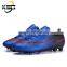 High quality the wear-resisting rubber sole men 's made in China factory custom made soccer shoes