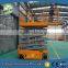 Electric battery power Scissor hydraulic lift platform for aerial work