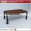 Leather-made decorative shoe store foot stool