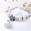 Wholesales Glass Bead Bracelet Patterns, Charm Bracelets, Essential Oil Aromatherapy Jewelry