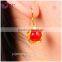 New 2016 Latest Gold Earring Designs Fashion Jewelry Essential Oil Hoop Earring