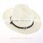 Popular Men white cowboy sun Cheap panama straw hat