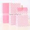 NEW Chevron Pastels Party Bags/Treat Bags FAVOR BOXES Treat Boxes Chevron Paper Bags Party Treat Candy Wedding Baby Shower
