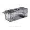 PawHut Black Pet Small Metal Animal Trap