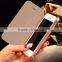 Luxury Leather Case For iPhone 6 With Rhinestone Diamond Aluminum bumper Metal Frame Crystal Aluminum Phone Case for iPhone 6