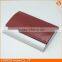 Logo custom HX01015 metal frame leather business card case colourful